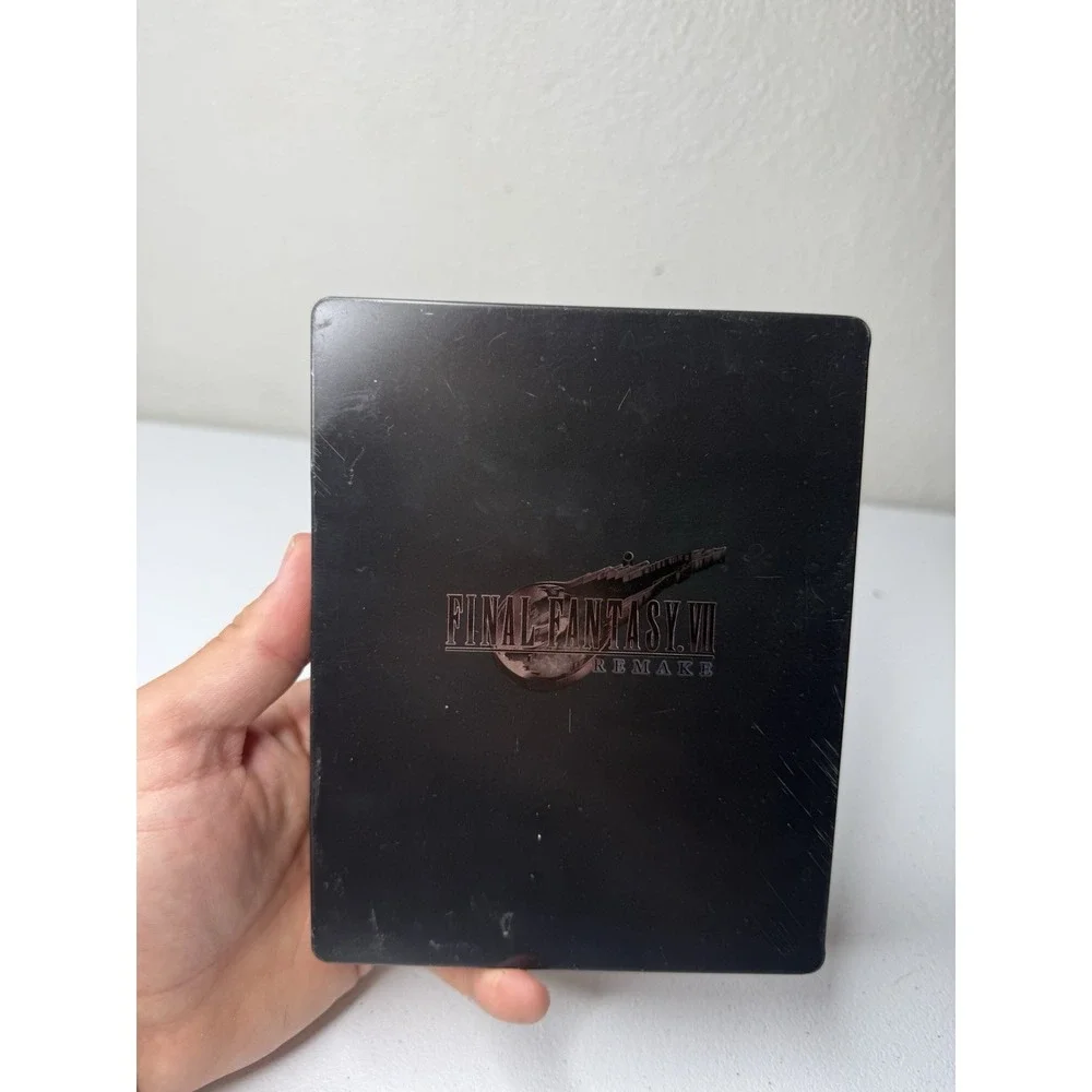 Final Fantasy VII Remake Steelbook Sony PlayStation 4 PS4 Play Disc & Data Disc